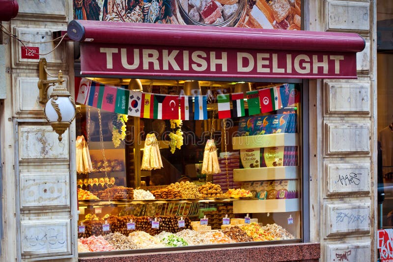 La Tienda Del Placer Tienda Del Placer En El Bazar Magnífico Fotografía editorial - Imagen