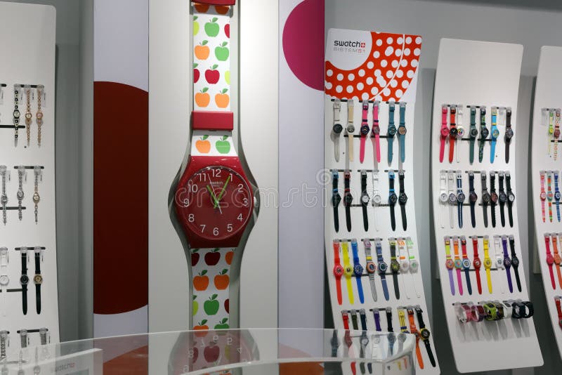 Tienda del reloj de los niños en alameda del wanda imágenes de archivo libres de regalías Tienda del reloj de los niños en alameda del wanda imágenes de archivo libres de regalías