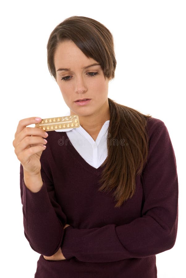 Tiener contraceptie stock afbeeldingen Tiener contraceptie stock afbeeldingen