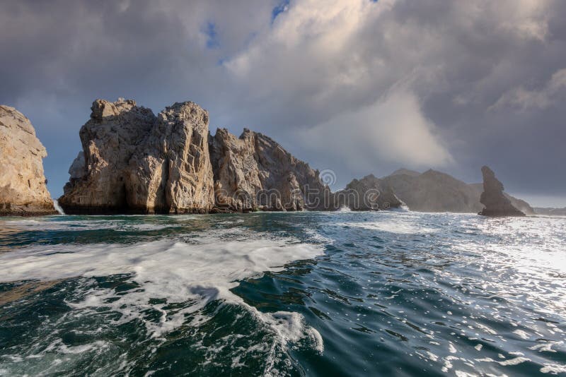 Land's End, the rock formations of Cabo San Lucas. Land's End, the rock formations of Cabo San Lucas