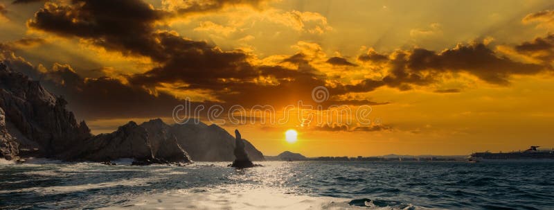 Land's End, the rock formations of Cabo San Lucas. Land's End, the rock formations of Cabo San Lucas