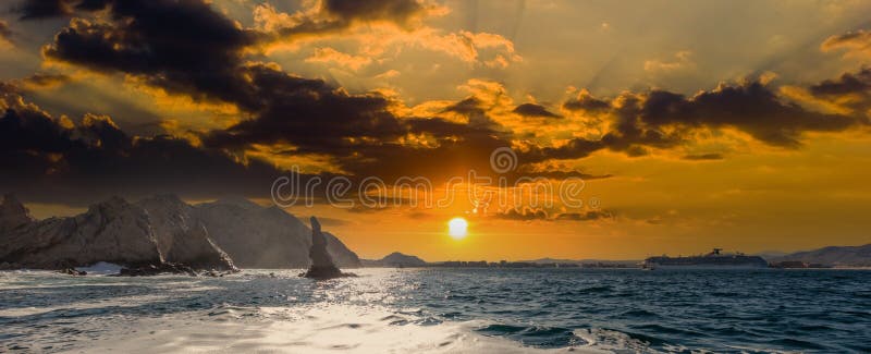 Land's End, the rock formations of Cabo San Lucas. Land's End, the rock formations of Cabo San Lucas