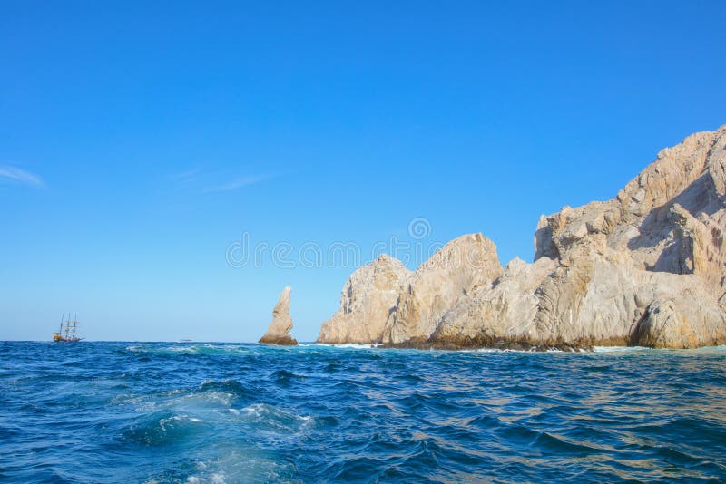 Land's End, the rock formations of Cabo San Lucas. Land's End, the rock formations of Cabo San Lucas