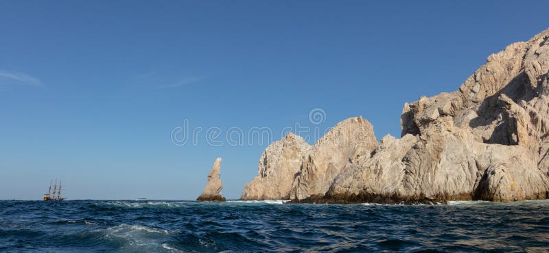 Land's End, the rock formations of Cabo San Lucas. Land's End, the rock formations of Cabo San Lucas