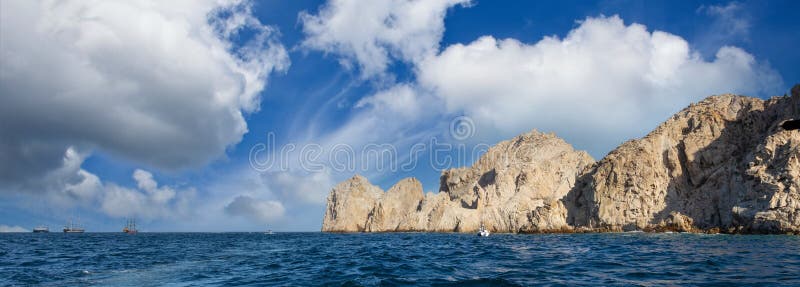 Land's End, the rock formations of Cabo San Lucas. Land's End, the rock formations of Cabo San Lucas