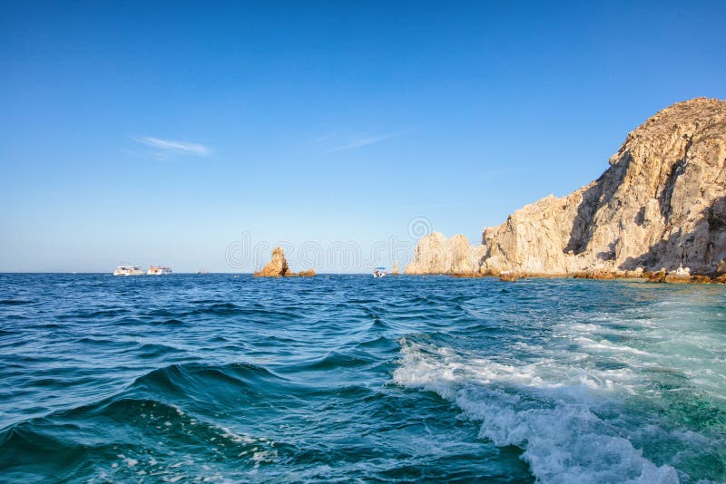 Land's End, the rock formations of Cabo San Lucas. Land's End, the rock formations of Cabo San Lucas