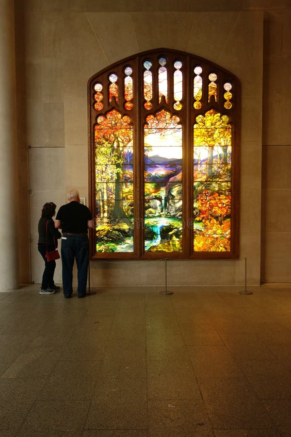 Tiffany Window royaltyfri bild Tiffany Window royaltyfri bild