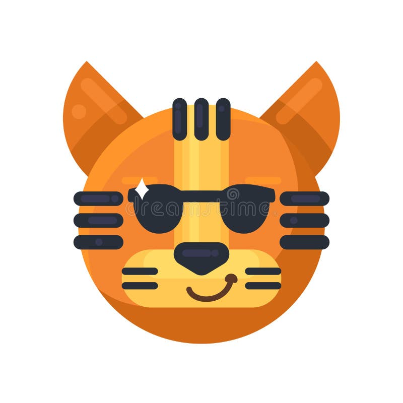 Tiger Happy Eyes Expression Funny Emoji Vector Stock Vector - Illustration of cute, facial: 226840370 Tiger Happy Eyes Expression Funny Emoji Vector Stock Vector - Illustration of cute, facial: 226840370