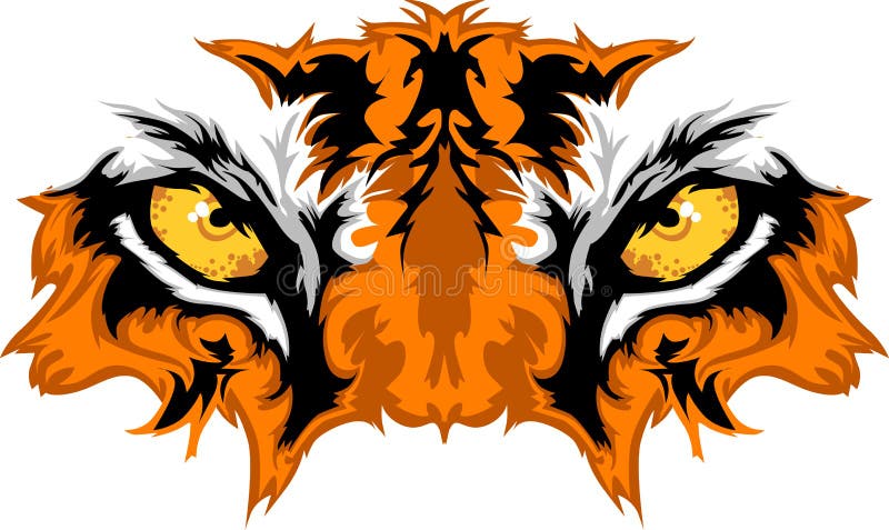 Graphic Image of Tiger Eyes. Graphic Image of Tiger Eyes