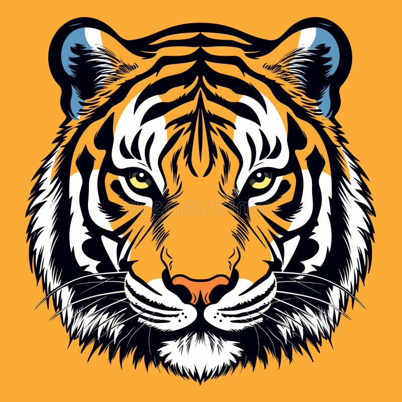 Tiger Shirt : Colorful Angry Tiger Pop Art Style T-Shirt Tiger Shirt : Colorful Angry Tiger Pop Art Style T-Shirt