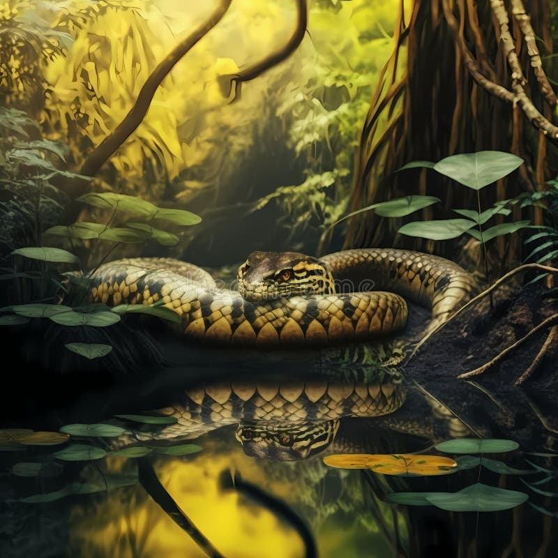 Snake Habitats Stock Illustrations 54 Snake Habitats Stock