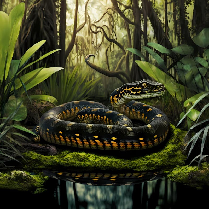 Snake Habitats Stock Illustrations 54 Snake Habitats Stock