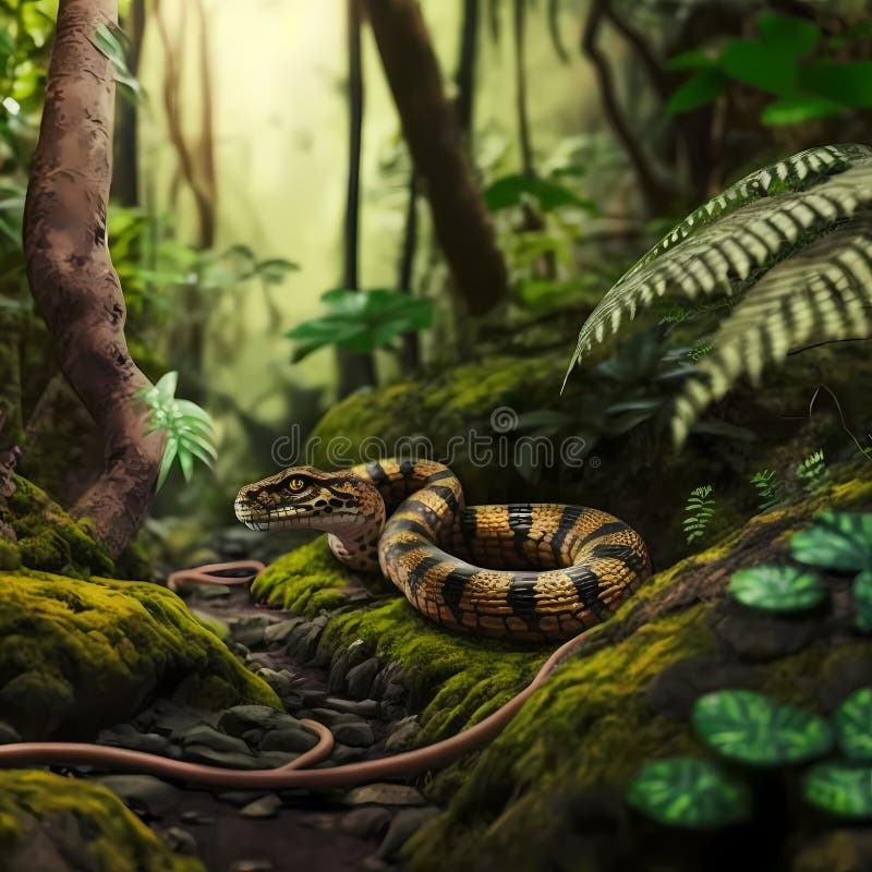 Snake Habitats Stock Illustrations 43 Snake Habitats Stock