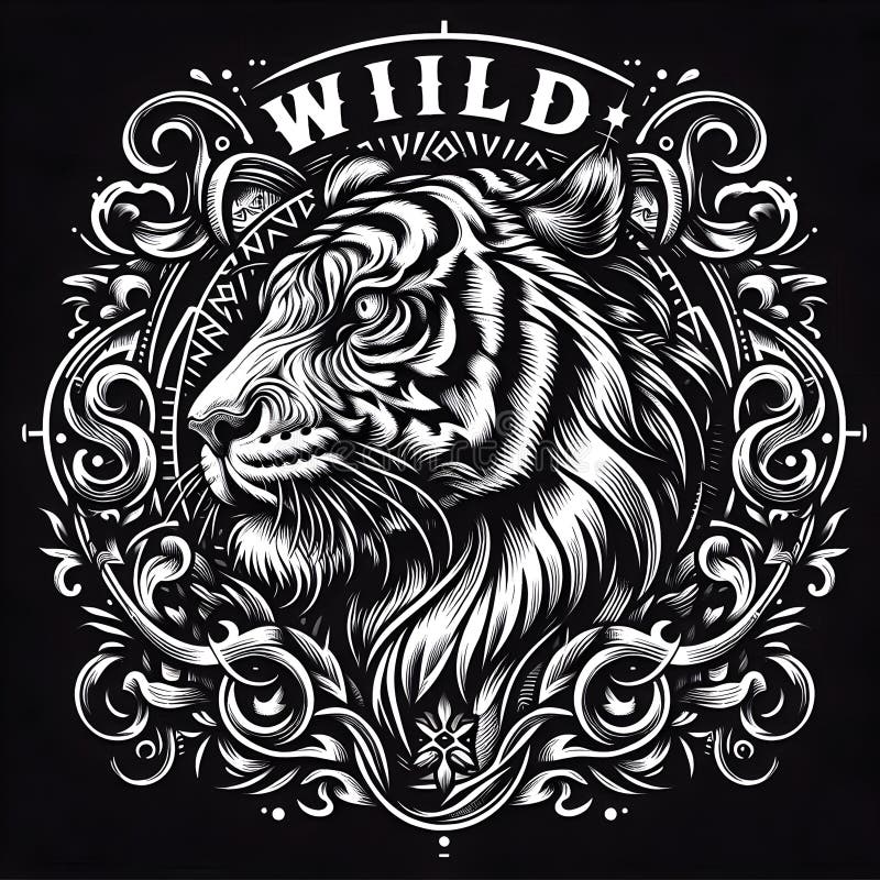 Tiger Yellow Design T Shirt Wildlife Cat Feline Tiger Yellow Design T Shirt Wildlife Cat Feline
