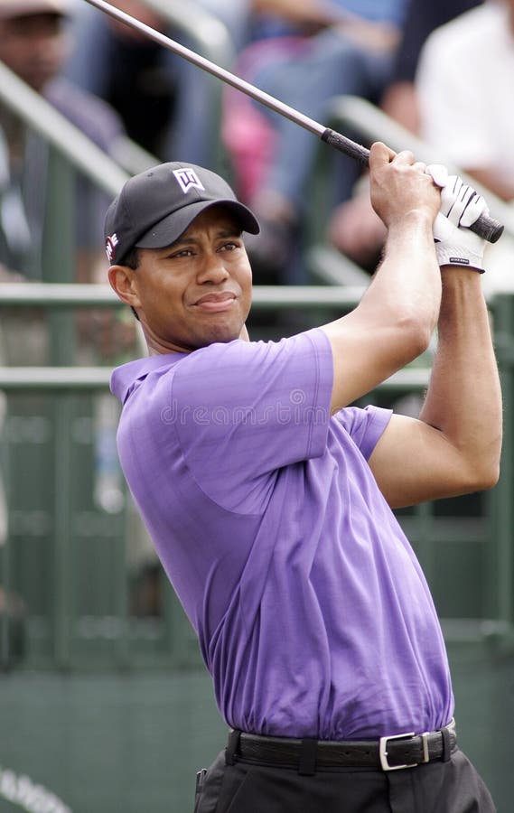 Tiger Woods a Doral a Miami immagini stock libere da diritti Tiger Woods a Doral a Miami immagini stock libere da diritti