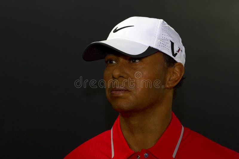 Tiger Woods editorial image. Image of statue, museum 36142815