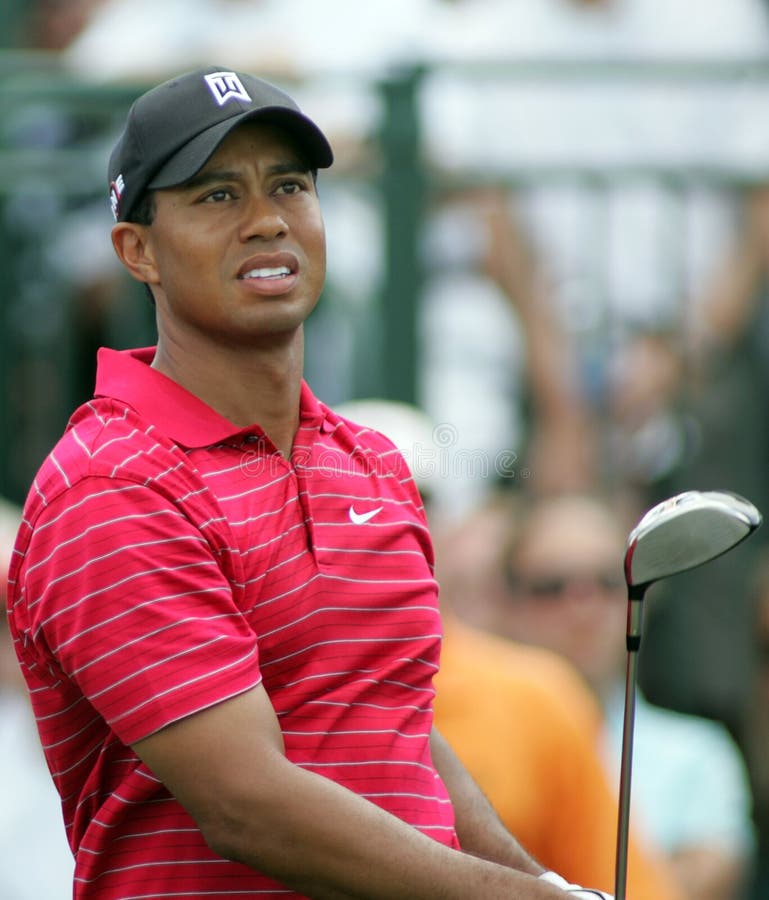 Tiger Woods på Doral i Miami arkivbilder Tiger Woods på Doral i Miami arkivbilder