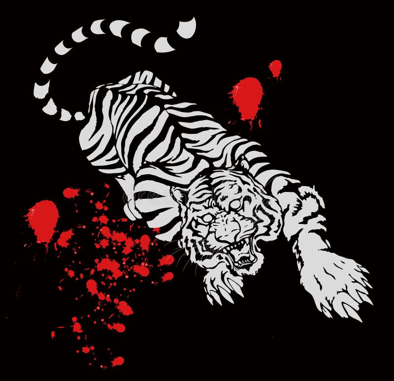 Tigre chino libre illustration Tigre chino libre illustration
