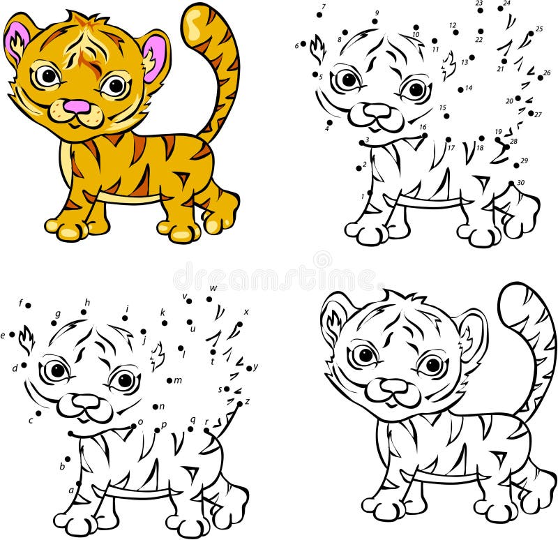 Macaco Dos Desenhos Animados Livro Para Colorir E Ponto Para Pontilhar O  Jogo Para Crianças Ilustração do Vetor - Ilustração de macaco, alfabeto:  69523670