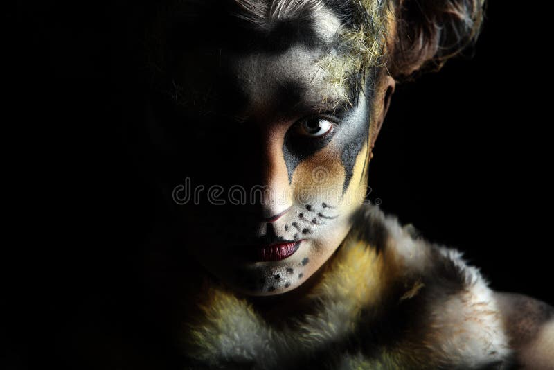 Tigress in the darkness