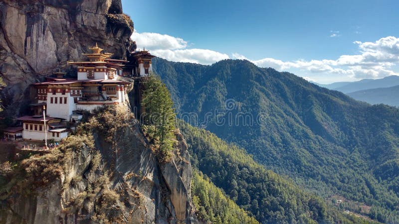 Tijger` s Nest Bhutan royalty-vrije stock afbeelding Tijger` s Nest Bhutan royalty-vrije stock afbeelding