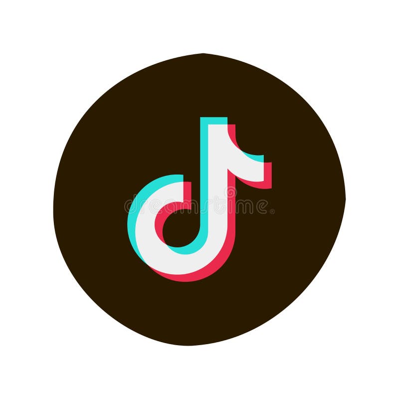 Tik Tok Application. Tiktok Social Media Network. TikTok is a Popular  Video-sharing Social Networking Service. Tik Tok Logo . Editorial Image -  Illustration of interface, emblem: 203614095