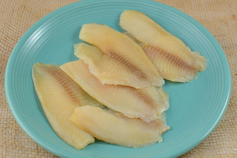 Tilapia fish fillets