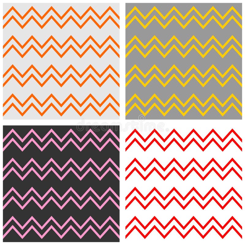 Tile Chevron Vector Pattern with White and Gray Zig Zag Background ...