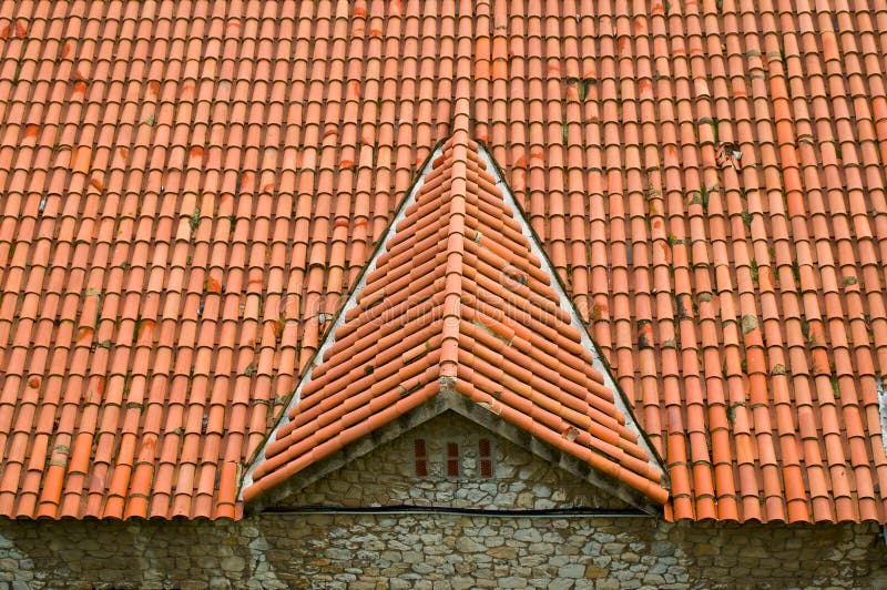 Tile house roof stock photo. Image of roof, stone, housing 7225028