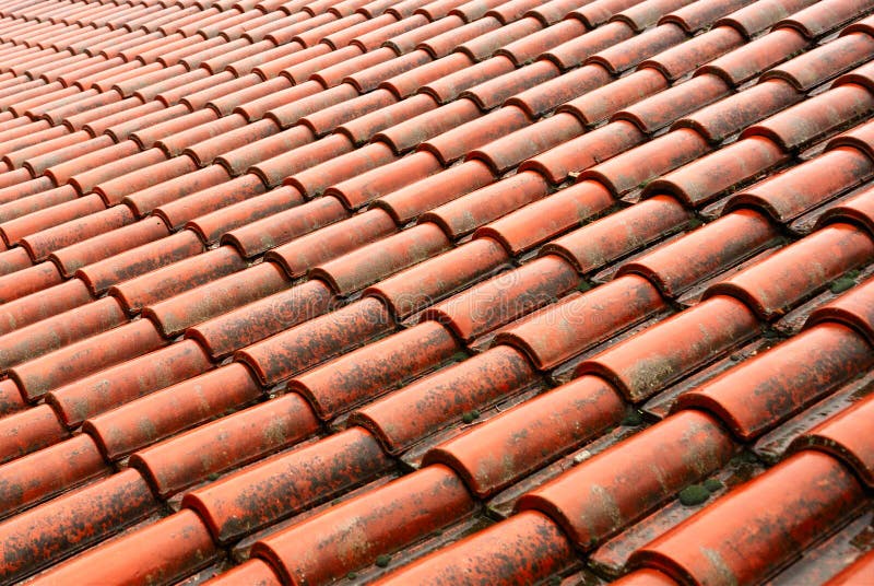 Tile on roof