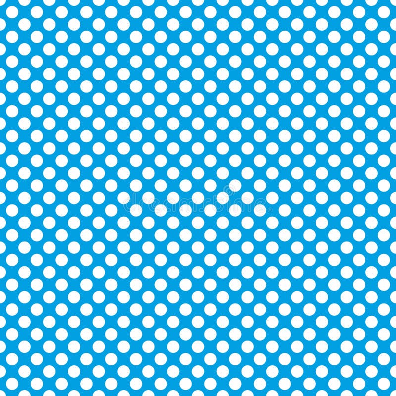 White Polka Dots Blue Background Stock Illustrations 8,238 White