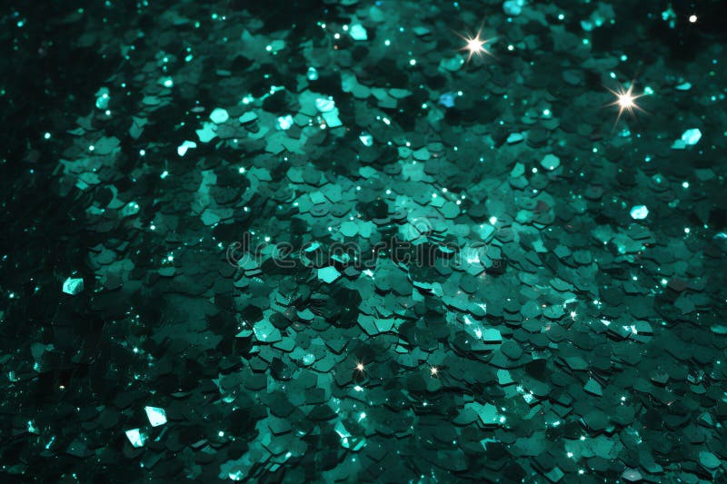 Tilldragande textur för smaragglitter royaltyfri illustrationer