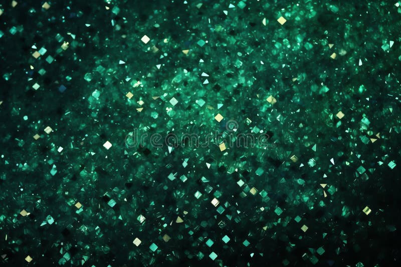 Tilldragande textur för smaragglitter vektor illustrationer