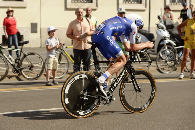 Tim Declercq Competitor at Speed at Giro 2017, Editorial Stock Image Image of sport, milan: 93420354