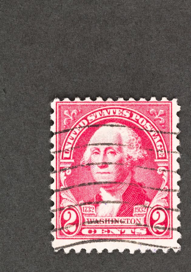 Bicentenaire de Washington : Timbre-poste de 2 cents