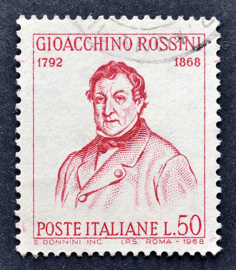 TIMBRES POSTE - Rossini