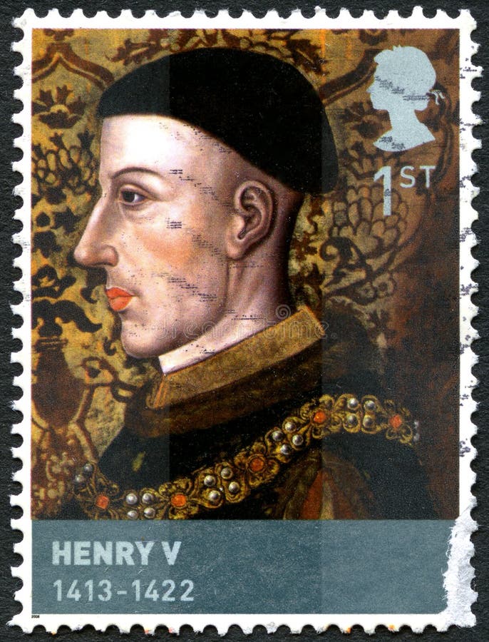 Timbre-poste du Roi Henry V