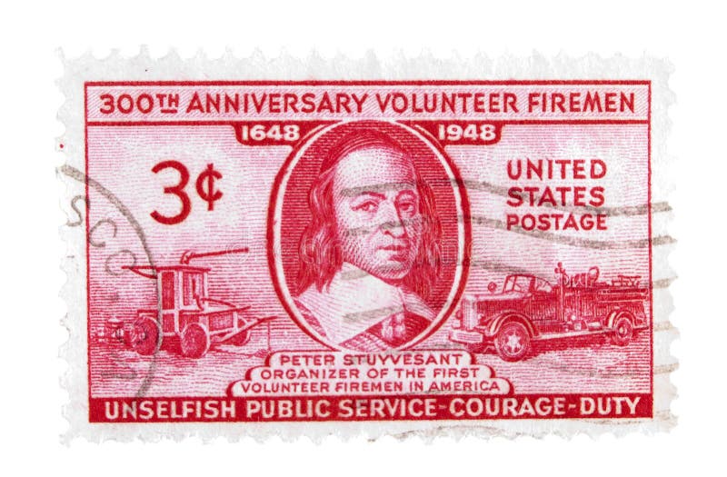 Timbres-poste des USA de cru images stock Timbres-poste des USA de cru images stock