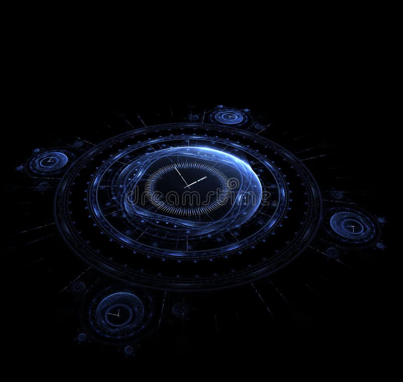 Time stock illustration