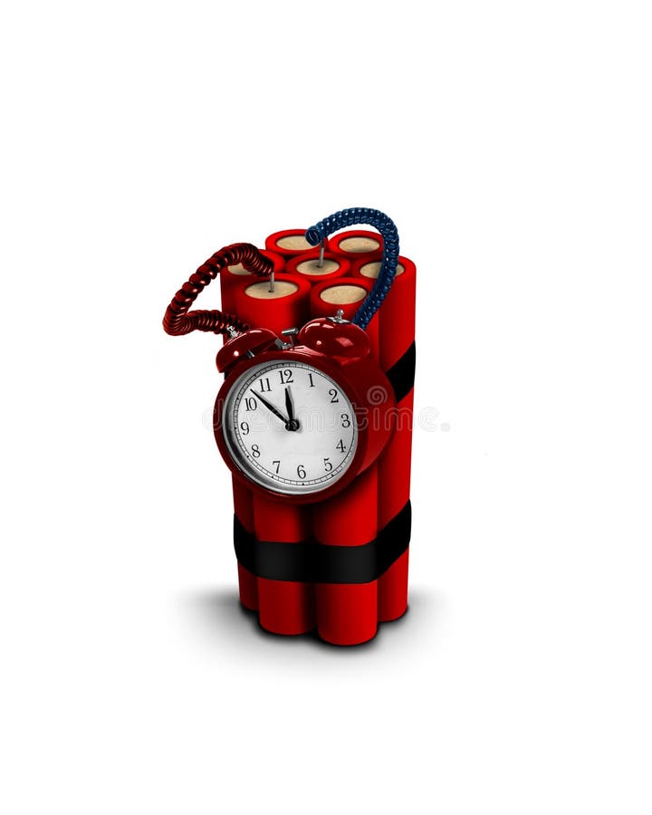 Time Bomb Stock Illustration - Download Image Now - Time Bomb