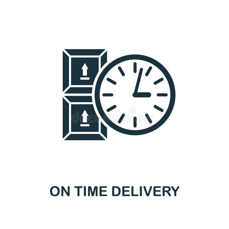 Delivering time. Delivery time. On time delivery. Сроки поставки иконка. Доставка монохром.