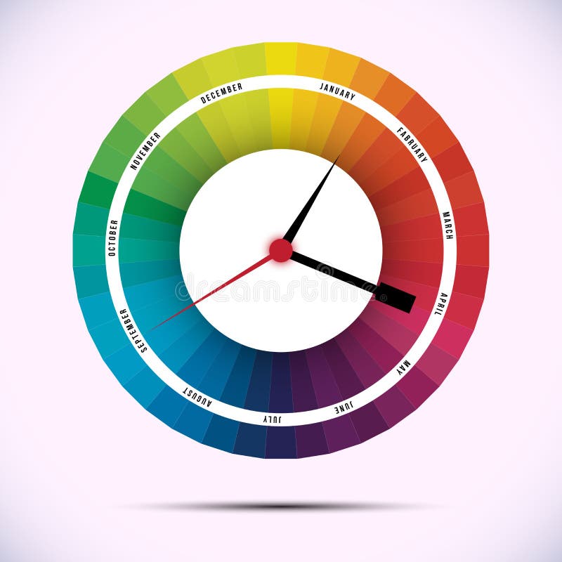 Time för designbegrepp tar tid på vektor illustrationer Time för designbegrepp tar tid på vektor illustrationer