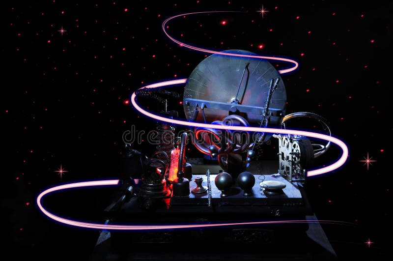 Time Machine stock photo