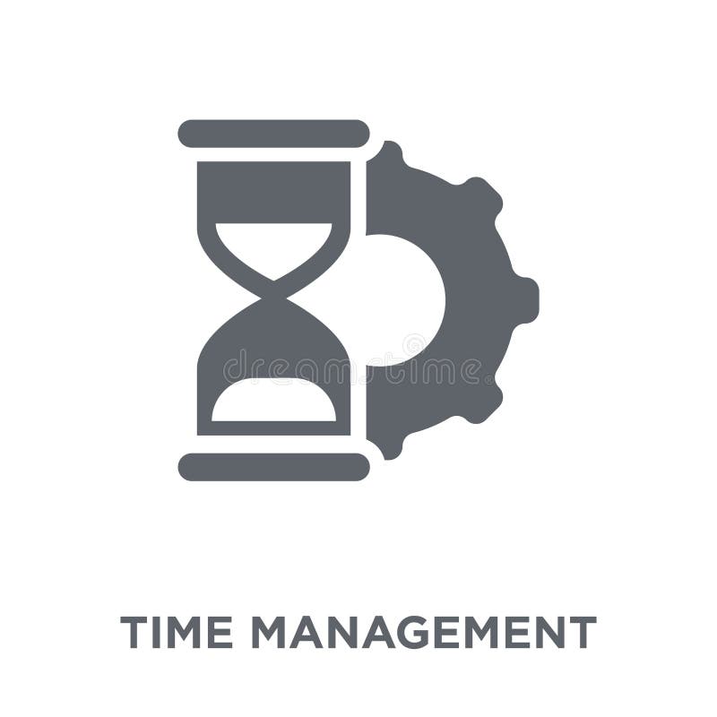 Time control icon simple element from business Vector Image