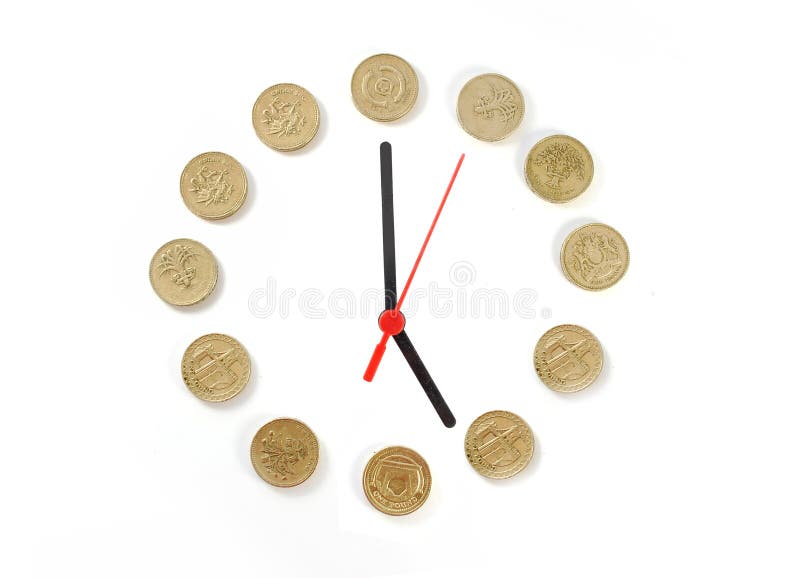 Time is money royalty free stock photos