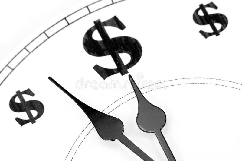 Time and money stock illustration. Illustration of money - 491352
