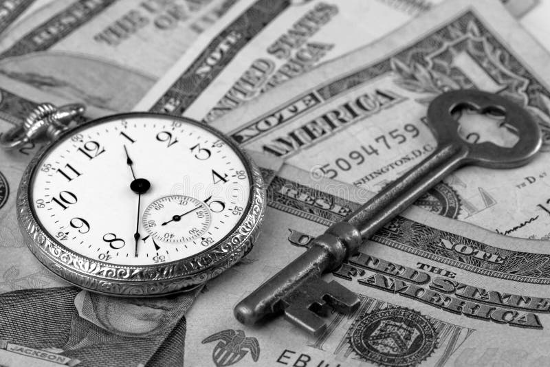 Time and Money stock image. Image of debtor, pocket, bill 108007