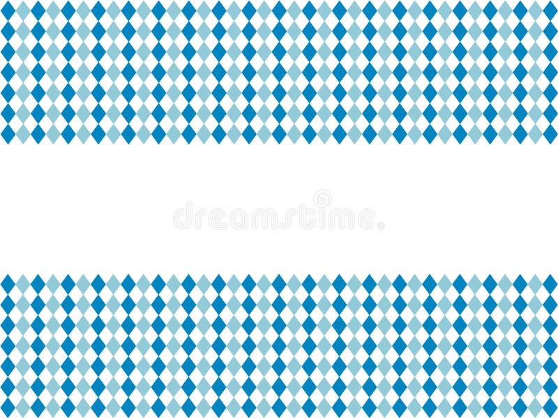 Bavarian flag pattern background. Backdrop design for Oktoberfest. Vector background design with bavarian white and blue pattern. Bavarian flag blue vectors