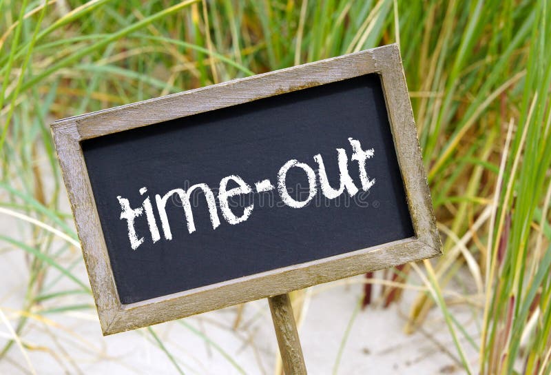 Time out sign