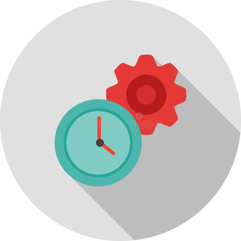 Time Settings royalty free illustration